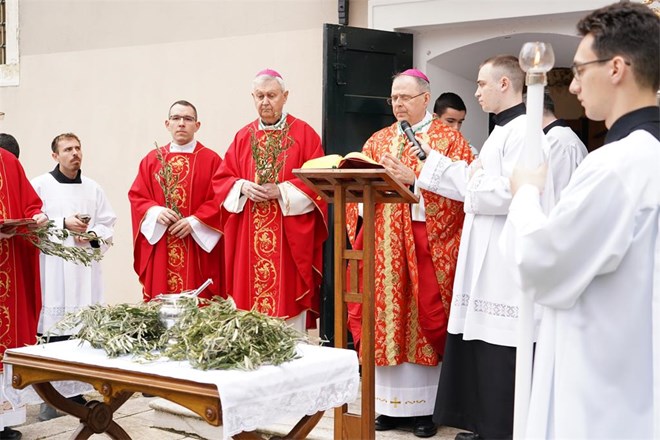 Nedjelja Muke Gospodnje u varaždinskoj katedrali